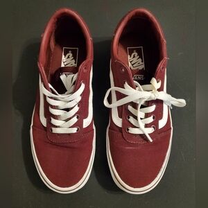 Women's Vans Maroon Sneakers